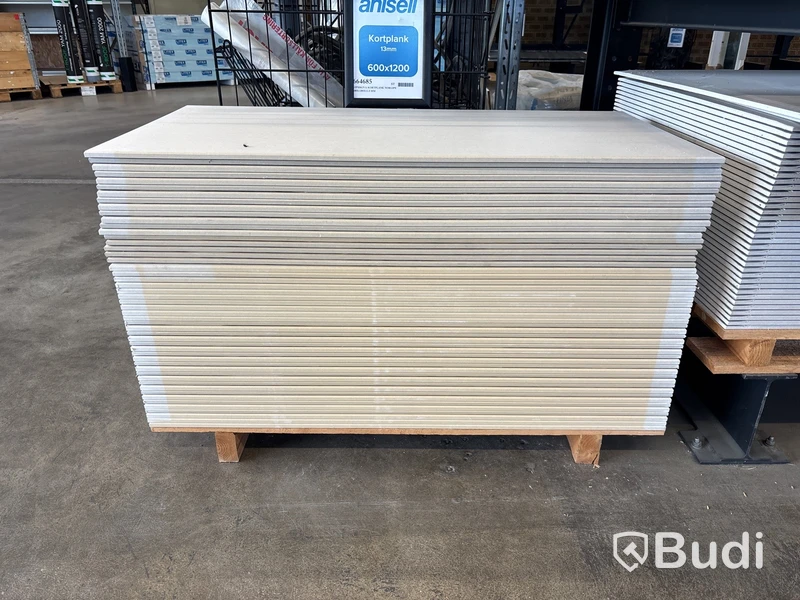 50 st. Gipsskiva Norgips Kortplank, 600X1200X12.5 MM, 664685