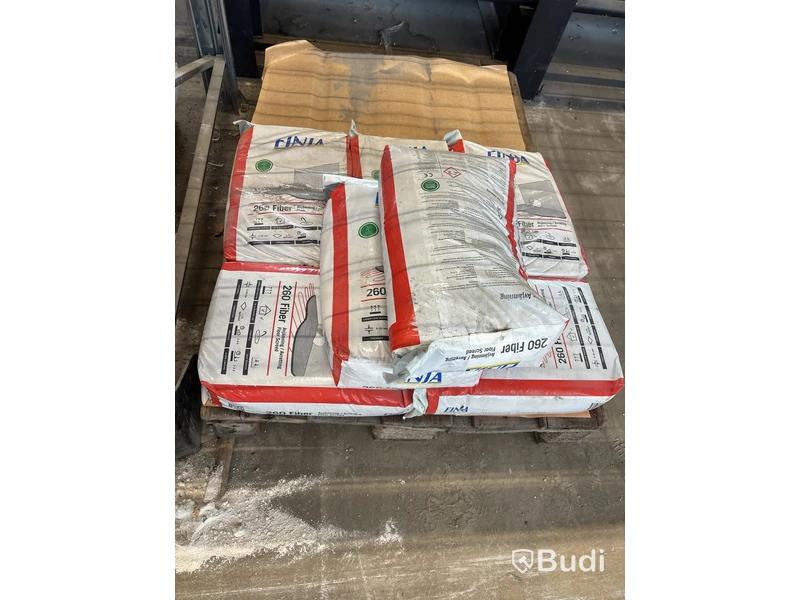 6 st. Avjämningsmassa 260 Fiber, 20KG, 695014