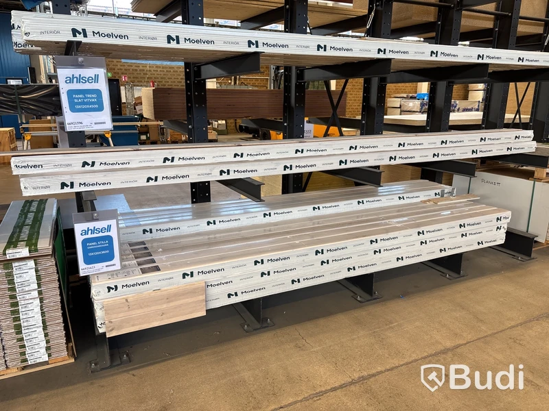 5 st. Innerpanel Trend Slät Vitvax, 13X120X4500 MM, 66921596