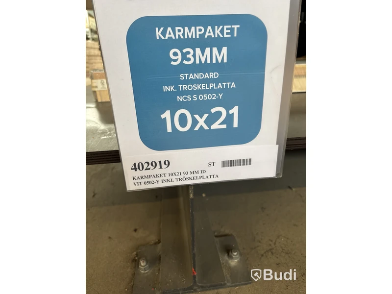 4 st. Standardkarm Swedoor, 10X21-93, 402919