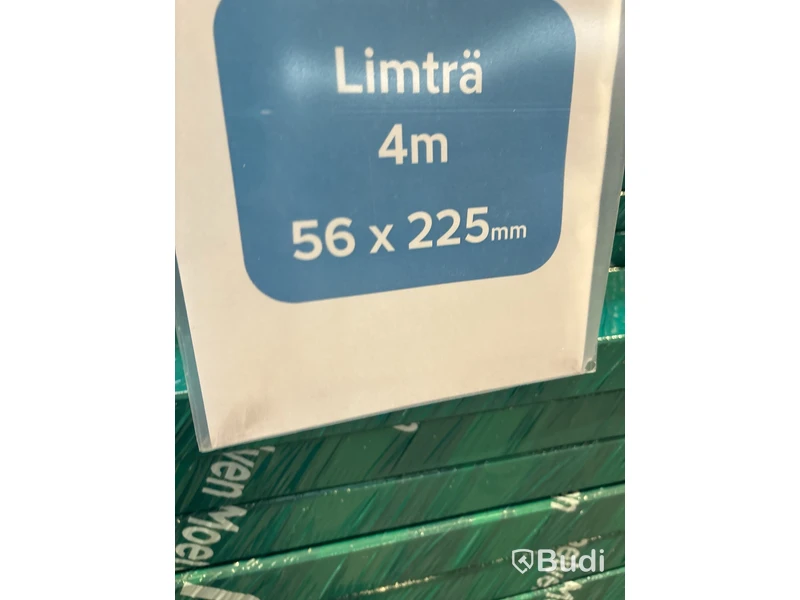 16 st. Limträbalk 56X225MM L:4000 L28cs, 564033