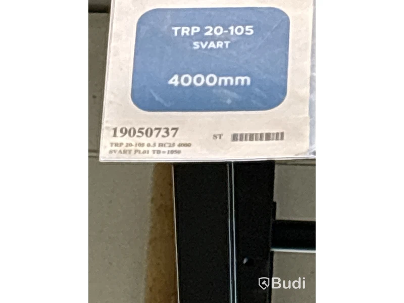 2 st. Profilerad takplåt TRP 20-105 HC, Plannja 0.5 HC 4000 VIT, 19062771