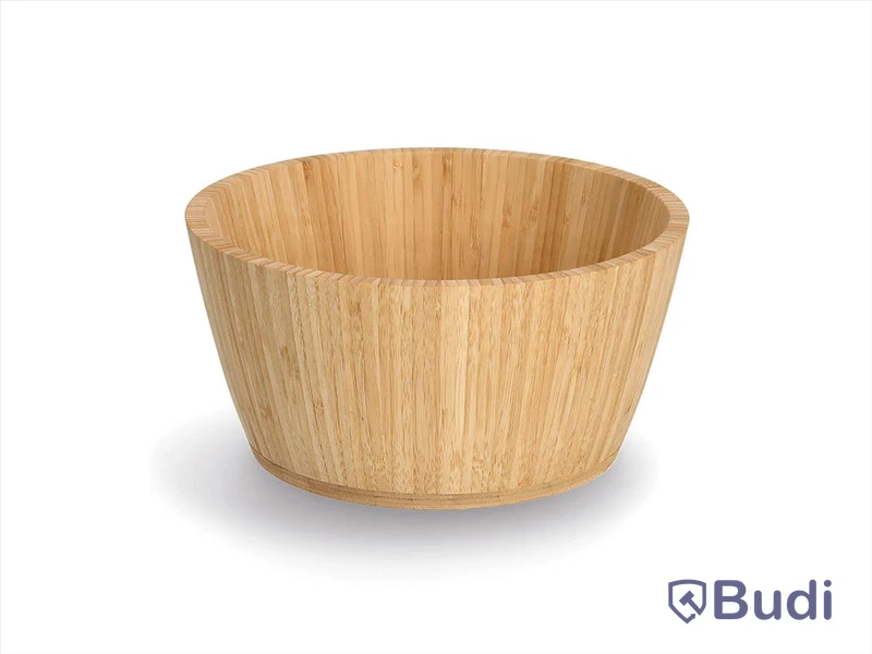 6 st. Skål Zeller, naturfärgad bambu, diameter 28 cm