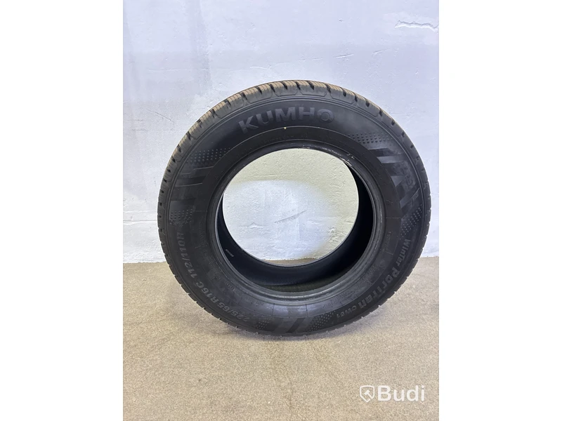 4 st. Vinterdäck, Kumho Winter PorTran CW51, 225/65R16C 112/110R