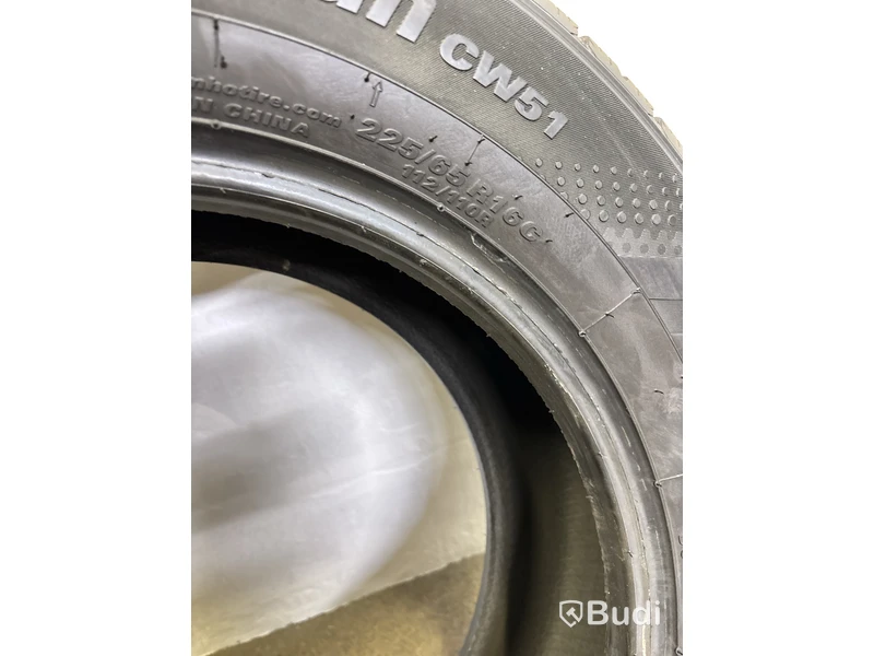 4 st. Vinterdäck, Kumho Winter PorTran CW51, 225/65R16C 112/110R