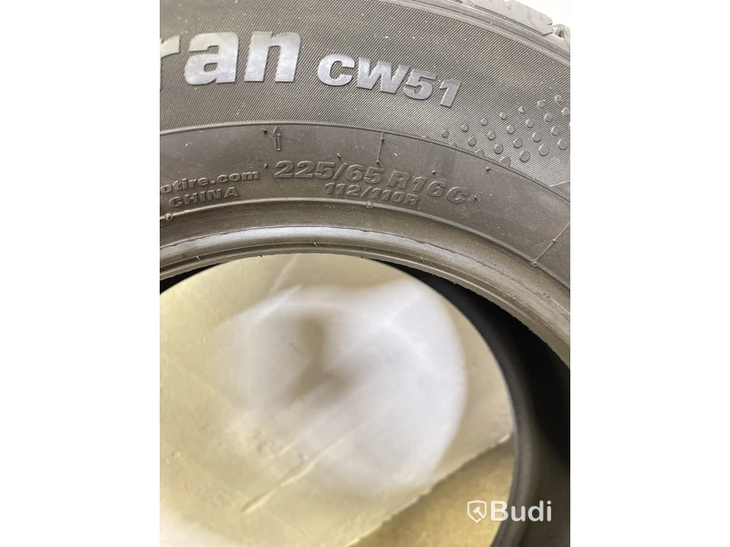 4 st. Vinterdäck, Kumho Winter PorTran CW51, 225/65R16C 112/110R
