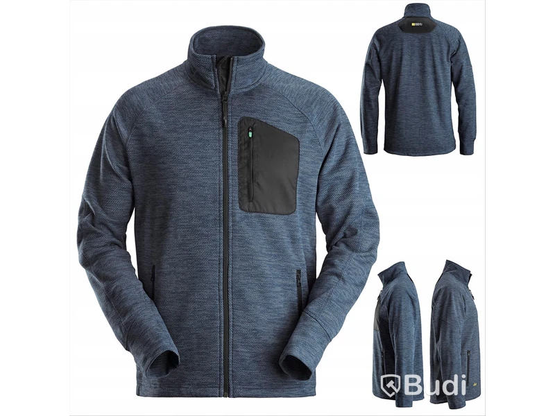 Fleecetröja Snickers FlexiWork Polar Navy STL. L