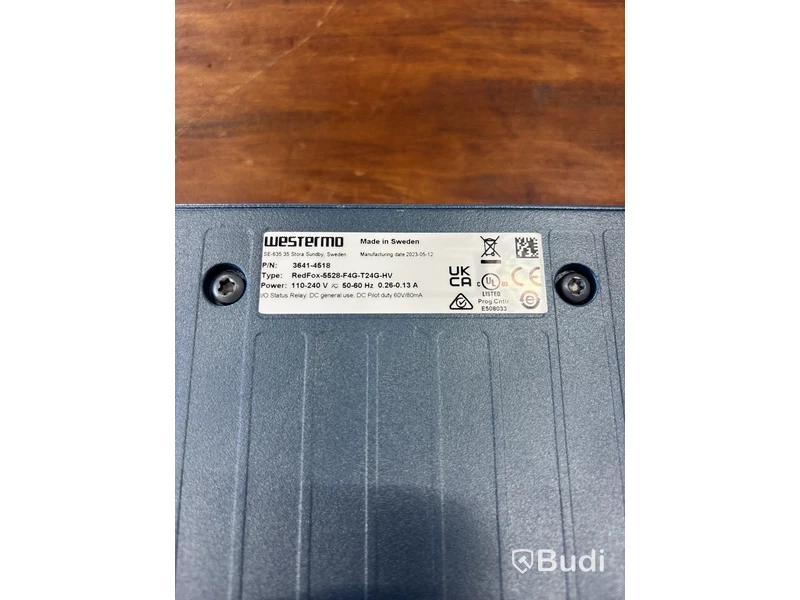 Switch Ny, Westermo rackmonterad Redfox-5528-F4G-T24G-HV