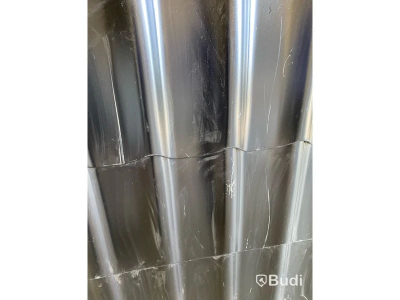 16,59 kvm PLÅTTAK ARECO STRATOS 0,50 MM SVART 1100X2150MM, 2,37 kvm