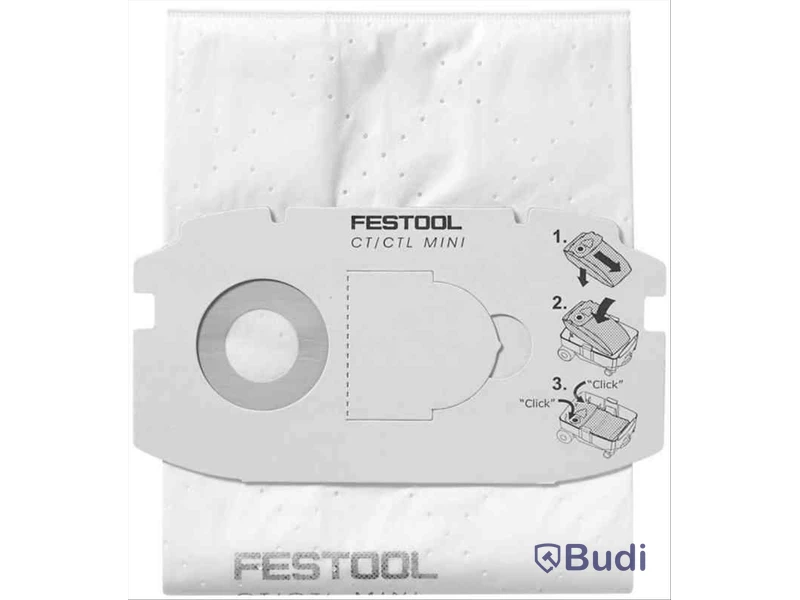 FILTERSÄCK FESTOOL SC FIS-MINI, FÖR CTL MINI 5-PACK