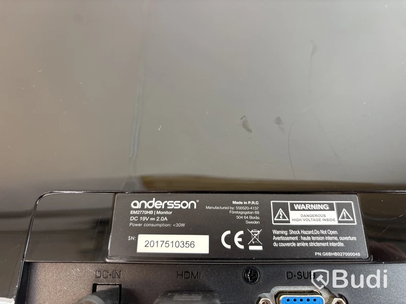 Datorskärm Andersson EM2770HB, 27 tum