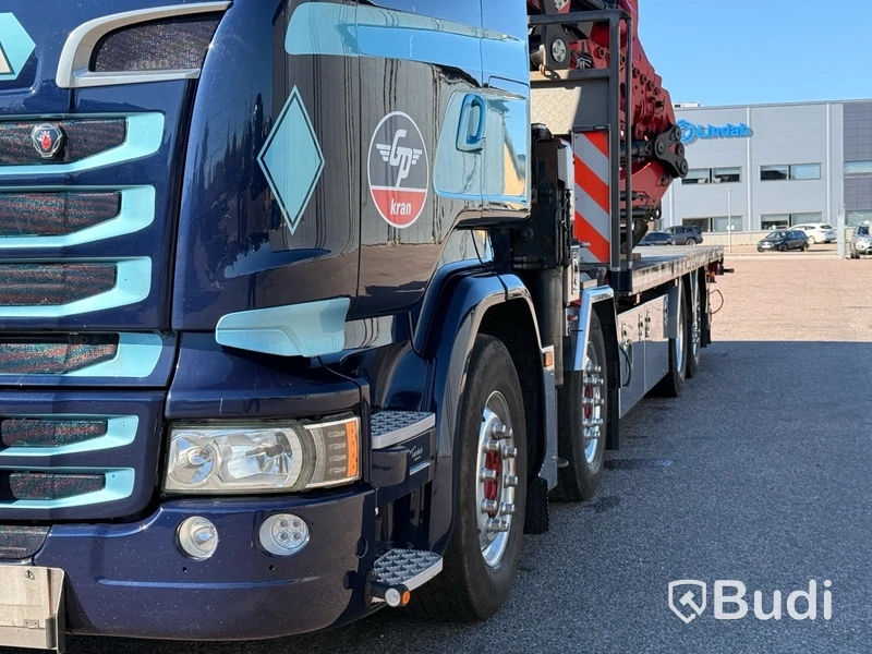 Bodbil Scania R490 8X2*6 -2015 | Hiab X-hipro 1058 E-7 | Jib 150x-6