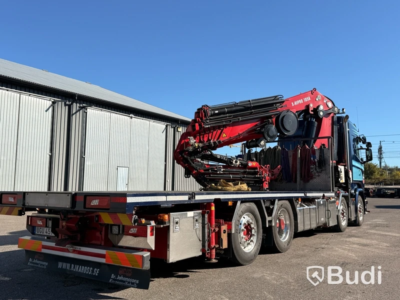 Bodbil Scania R490 8X2*6 -2015 | Hiab X-hipro 1058 E-7 | Jib 150x-6