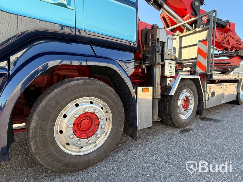 Bodbil Scania R490 8X2*6 -2015 | Hiab X-hipro 1058 E-7 | Jib 150x-6