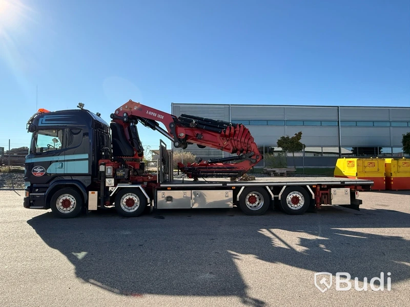 Bodbil Scania R490 8X2*6 -2015 | Hiab X-hipro 1058 E-7 | Jib 150x-6