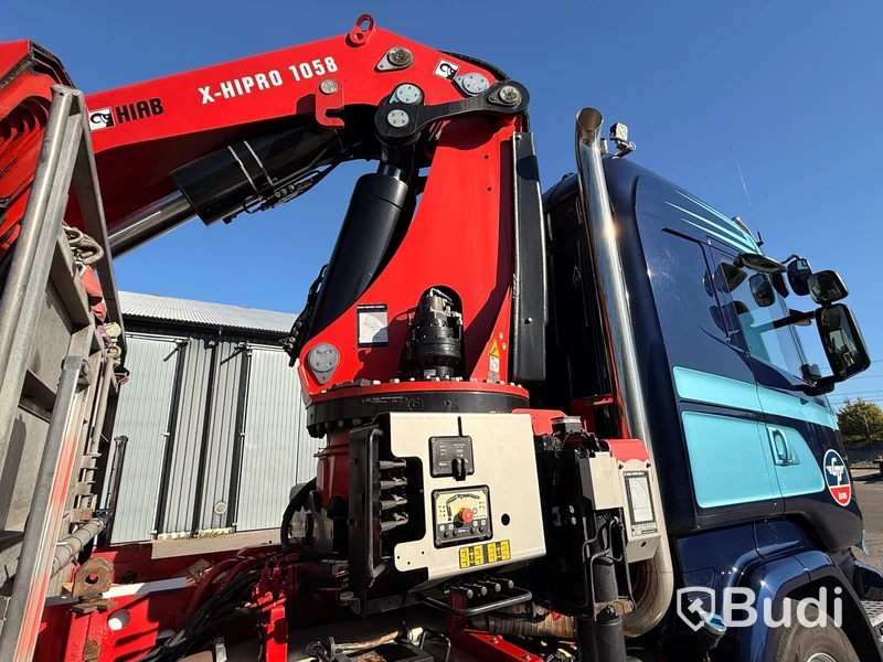 Bodbil Scania R490 8X2*6 -2015 | Hiab X-hipro 1058 E-7 | Jib 150x-6