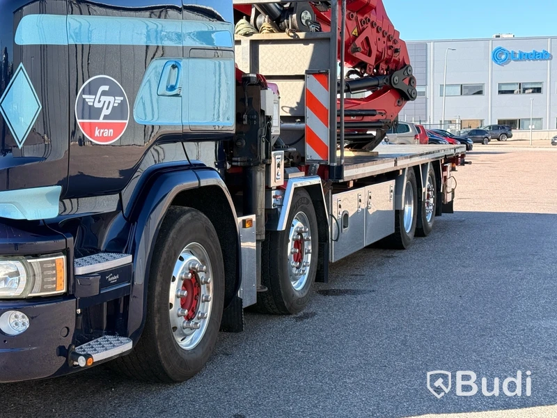Bodbil Scania R490 8X2*6 -2015 | Hiab X-hipro 1058 E-7 | Jib 150x-6