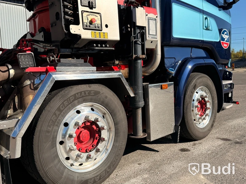 Bodbil Scania R490 8X2*6 -2015 | Hiab X-hipro 1058 E-7 | Jib 150x-6