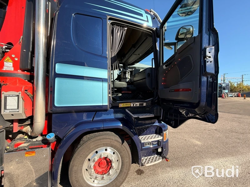 Bodbil Scania R490 8X2*6 -2015 | Hiab X-hipro 1058 E-7 | Jib 150x-6