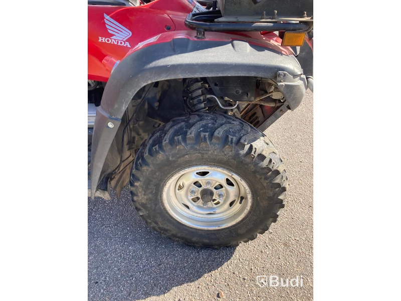 ATV HONDA TRX500FA med griplastarvagn -2006