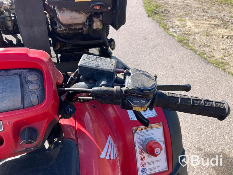 ATV HONDA TRX500FA med griplastarvagn -2006