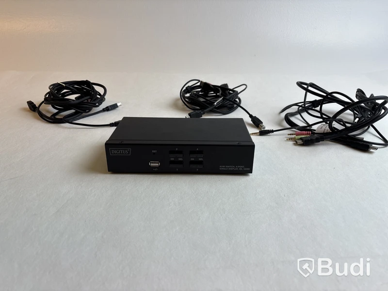 4-port 4K HDMI KVM Switch