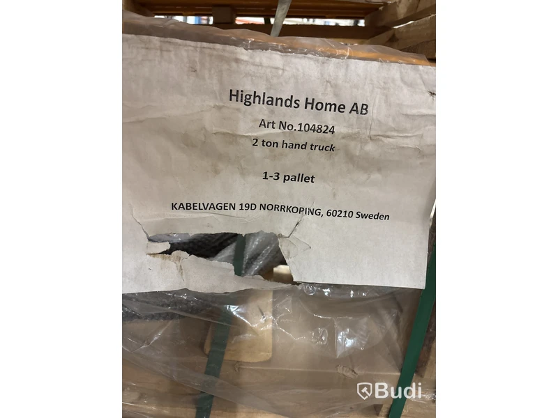 4 st. Palldragare HEAMI H 6, 2 ton, 2 m gaffellängd