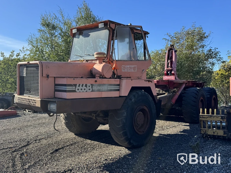 Dumper Engström o Nilsson 666B -1979 | CAT V8 | Renoveringsobjekt