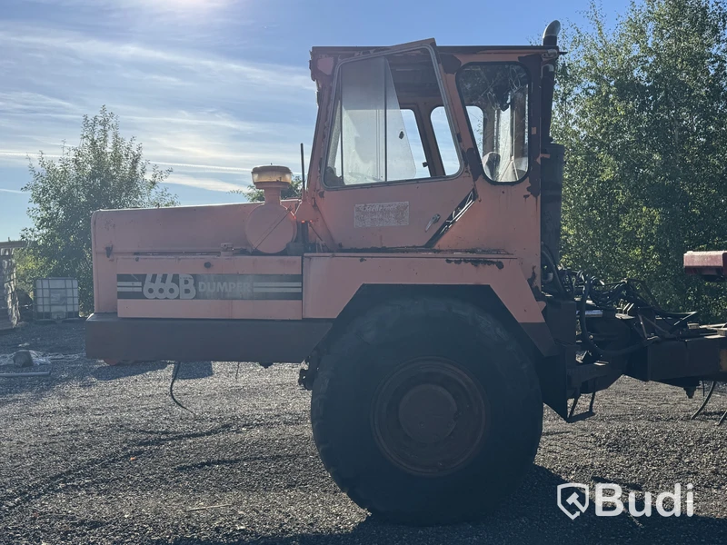 Dumper Engström o Nilsson 666B -1979 | CAT V8 | Renoveringsobjekt