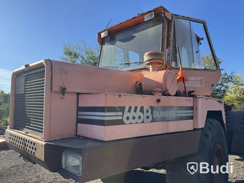 Dumper Engström o Nilsson 666B -1979 | CAT V8 | Renoveringsobjekt