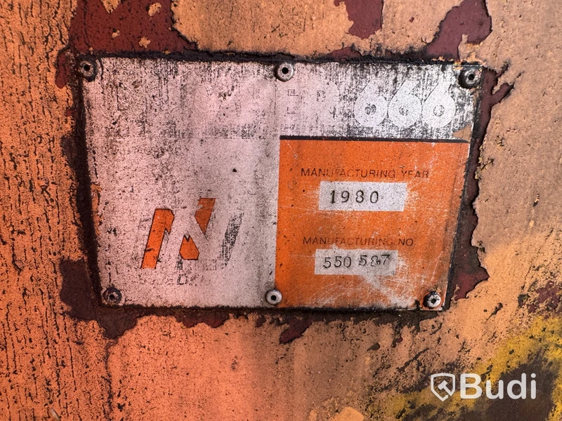 Dumper Engström o Nilsson 666B -1982 | CAT V8 | Renoveringsobjekt