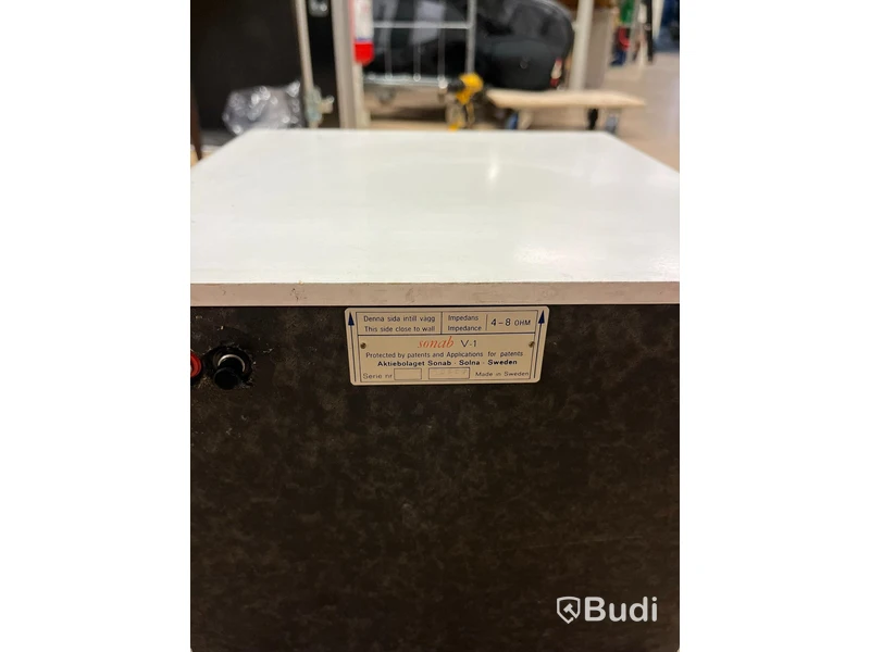 Högtalare Sonab V1