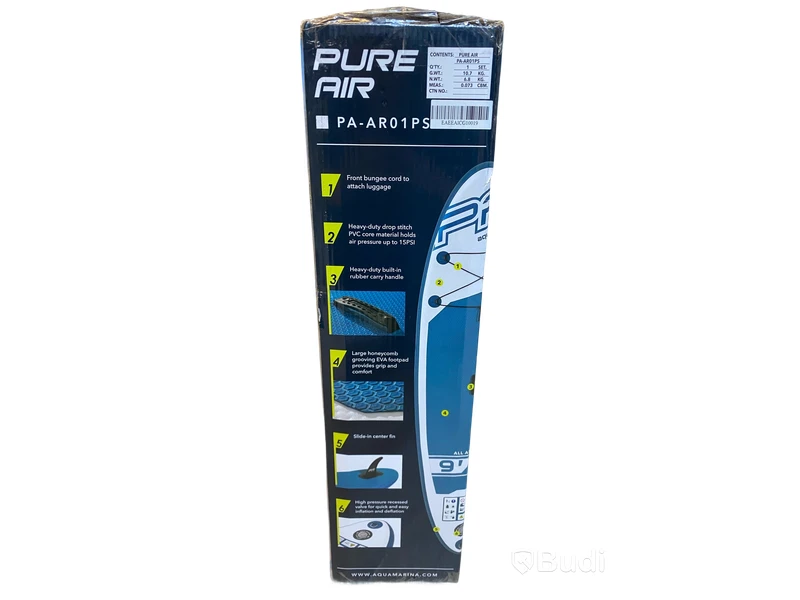 SUP-bräda Pure Air, Aqua Marina, 2,85m