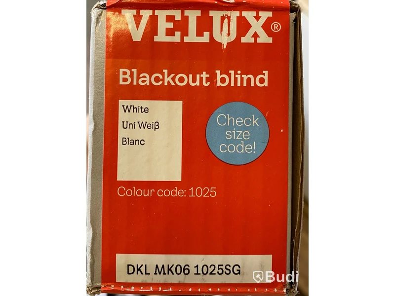 MÖRKLÄGGNINGSGARDIN VELUX VIT 780X1180MM