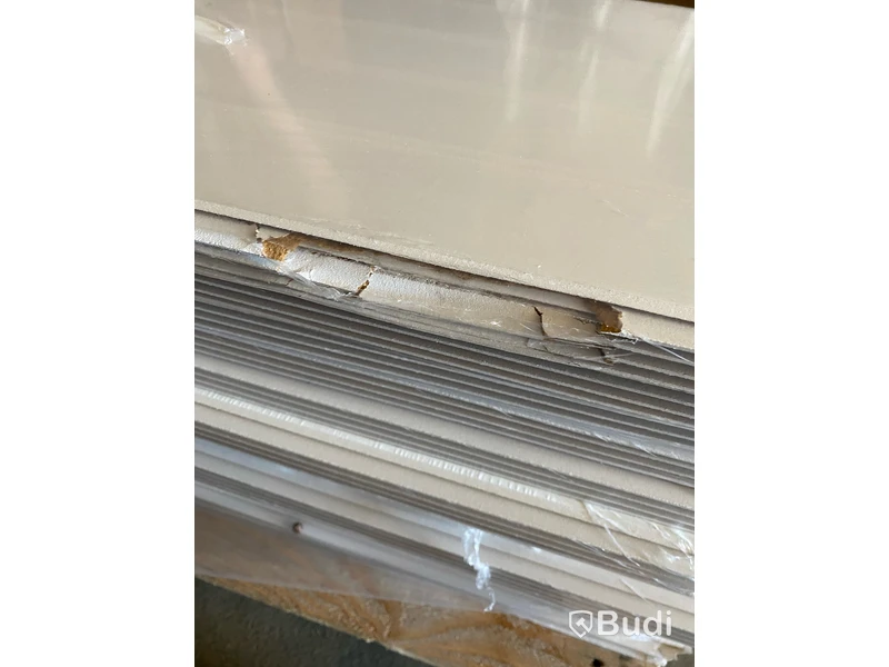45,24 kvm TAKPANEL MOELVEN REGINA PÄRLSPONT VIT 6X405X2435MM