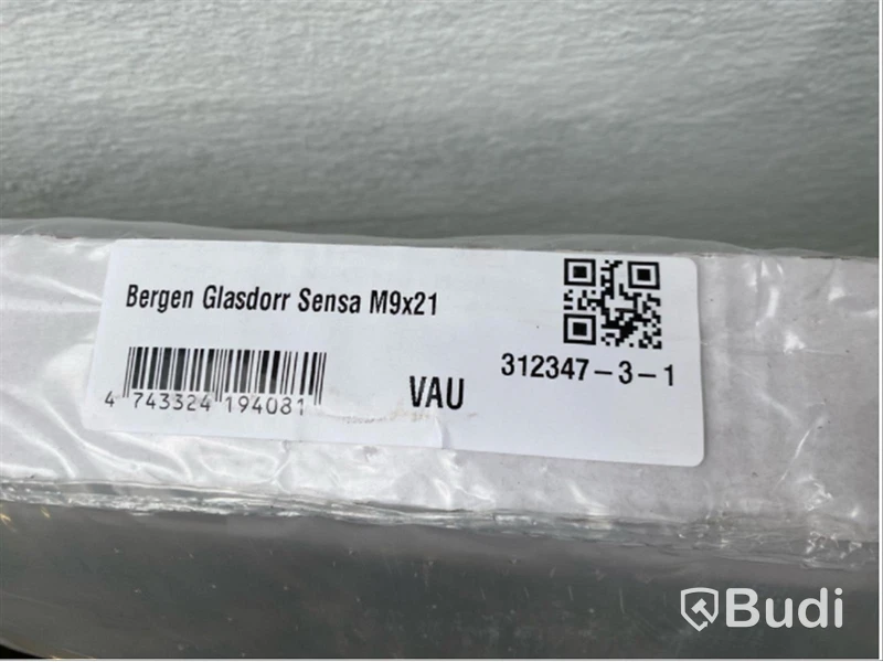 Innerdörr Solid Elements Bergen glasdörr Sensa 9x21