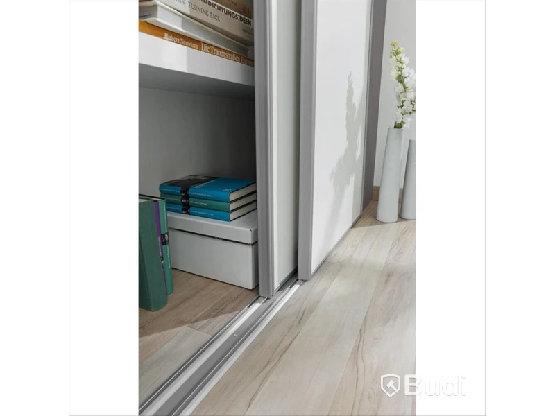 SKJUTDÖRR 1530X2355MM VIT 2-PACK