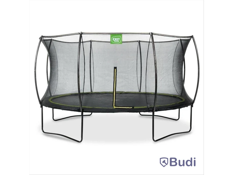 STUDSMATTA EXIT TOYS SILHOUETTE DIAMETER 427CM / 14FT, SVART