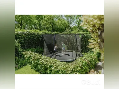 SKYDDSNÄT till Exit Toys Studsmatta, SILHOUETTE diameter 366 cm / 12ft
