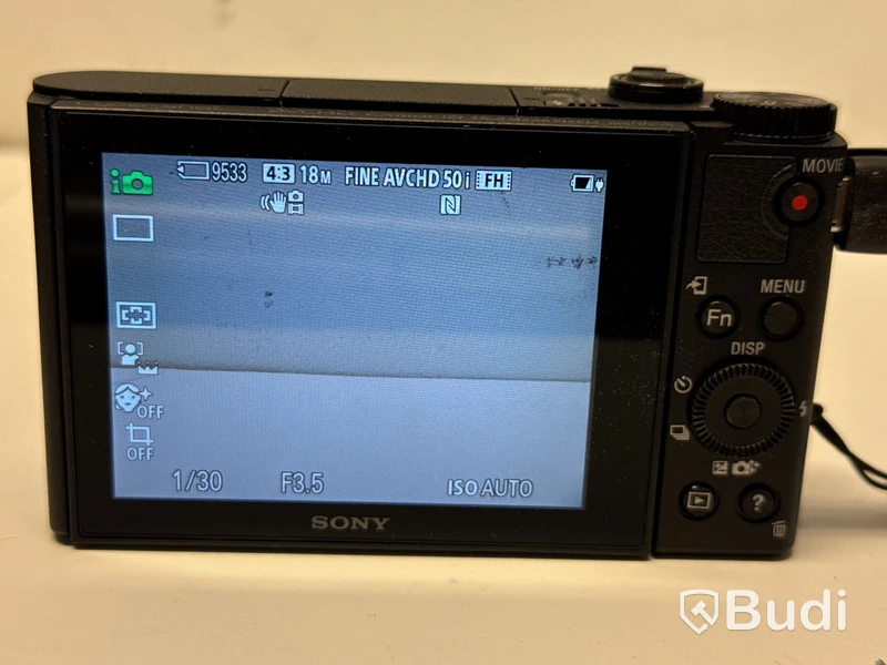 Sony WX500 kompaktkamera