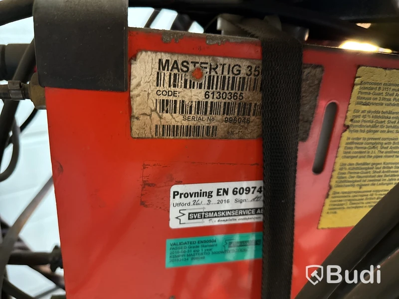 Tigsvets Kemppi Master 3500