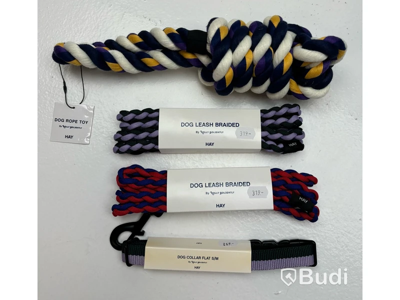 Diverse hundtillbehör HAY, Ord. pris inkl. moms: ca 2400kr