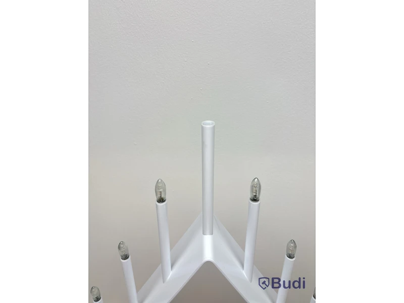 Adventsljusstake SMD Design Spica 13 ljus vit.