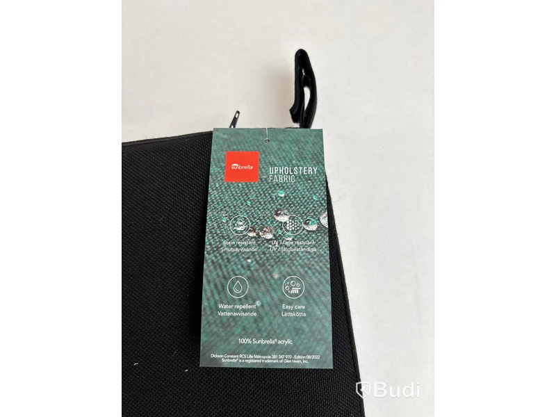 5 st. Sittdynor grythyttan svart. Ord. pris inkl. moms: ca 4725 kr.