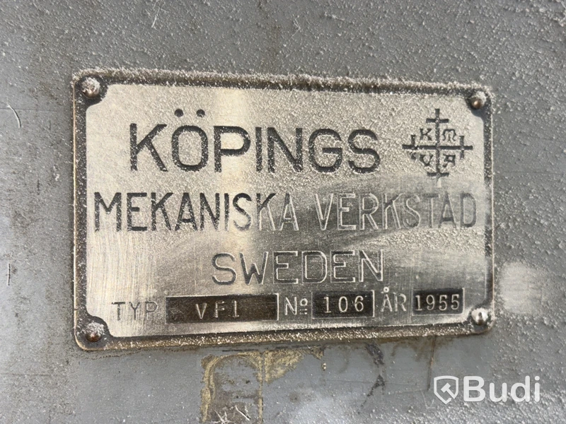 Vertikalfräs Köpings Mekaniska VF1 | 1955