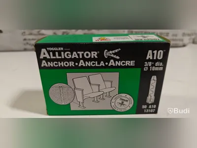 8 st förp, Alligatorplugg, Toggler, A10, 10mm, 50-pack
