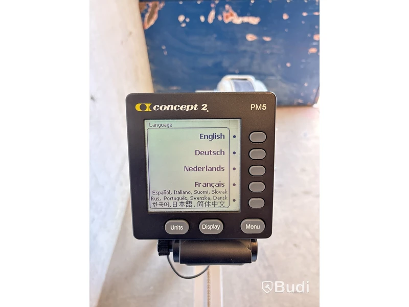 Roddmaskin Concept 2 Model E med PM5 display