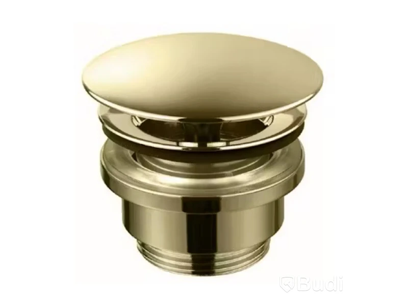 2 st. (NY) Bottenventil Tapwell 74400 Universal Pop-up, honungs guld