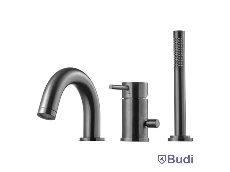 Badkarsblandare Tapwell, BI047, Nikel nero