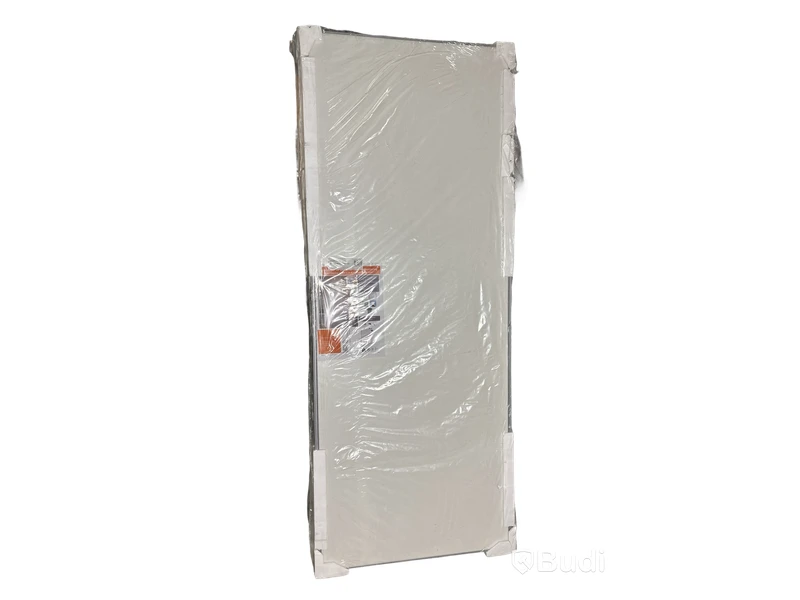 SKJUTDÖRR 1800X2355MM VIT/LJUSGRÅ 2-PACK